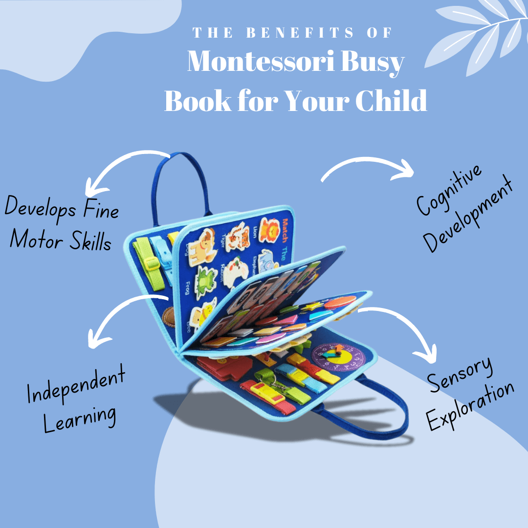 The Ultimate Montessori Busy Book: Fun for Little Learners!