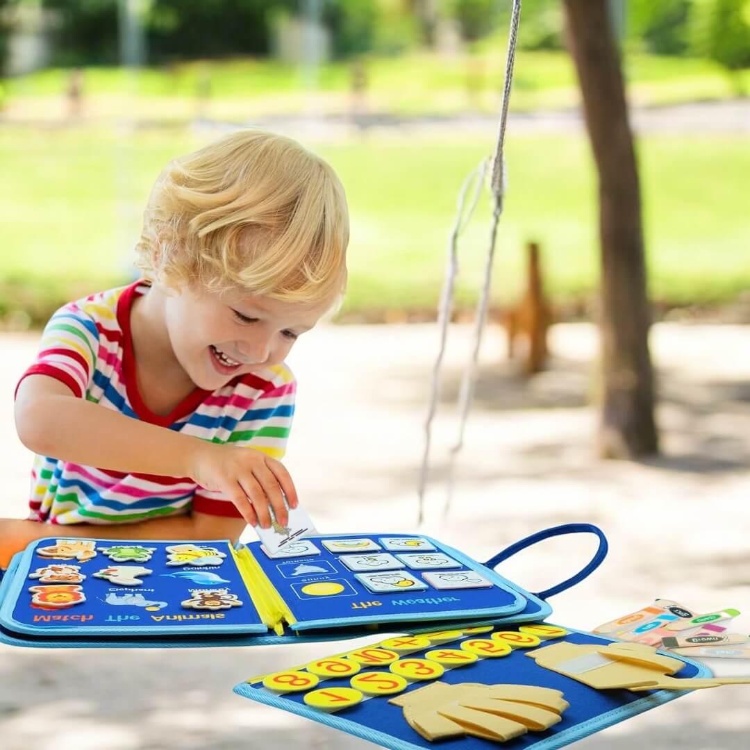 The Ultimate Montessori Busy Book: Fun for Little Learners!